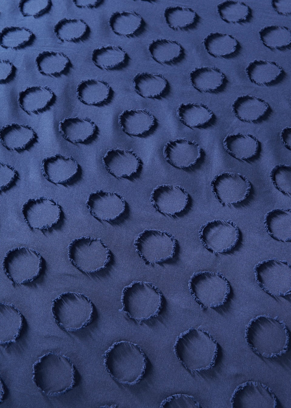 Navy Circle Duvet Cover
