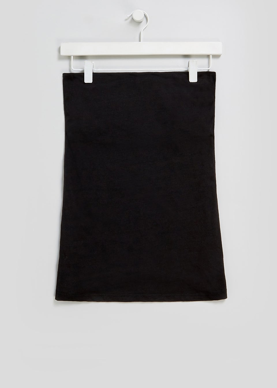 Black Boob Tube Bandeau Top
