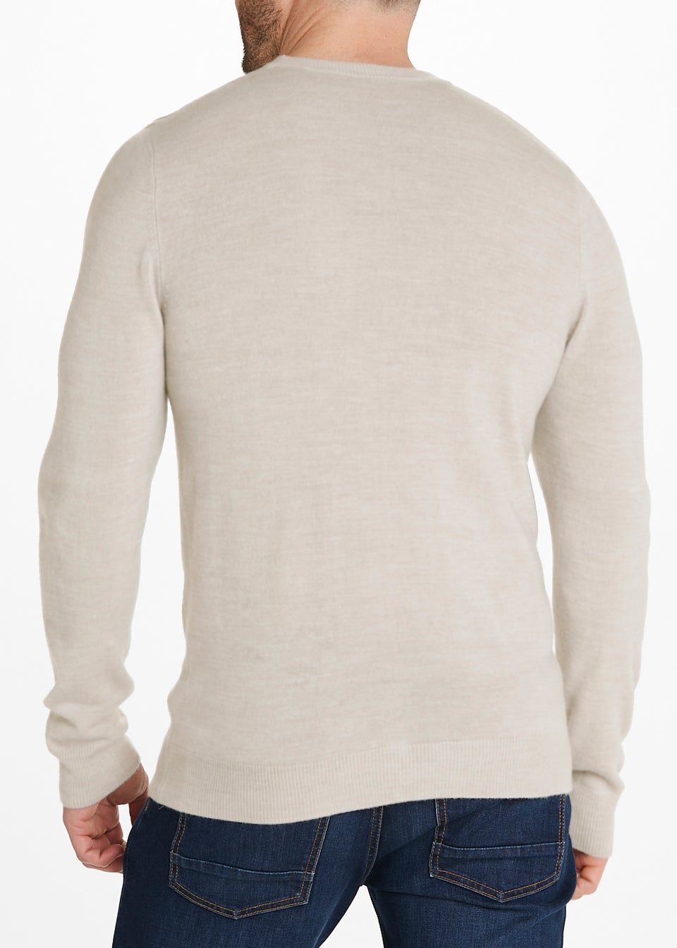 Stone Soft Touch Crew Neck Jumper Matalan