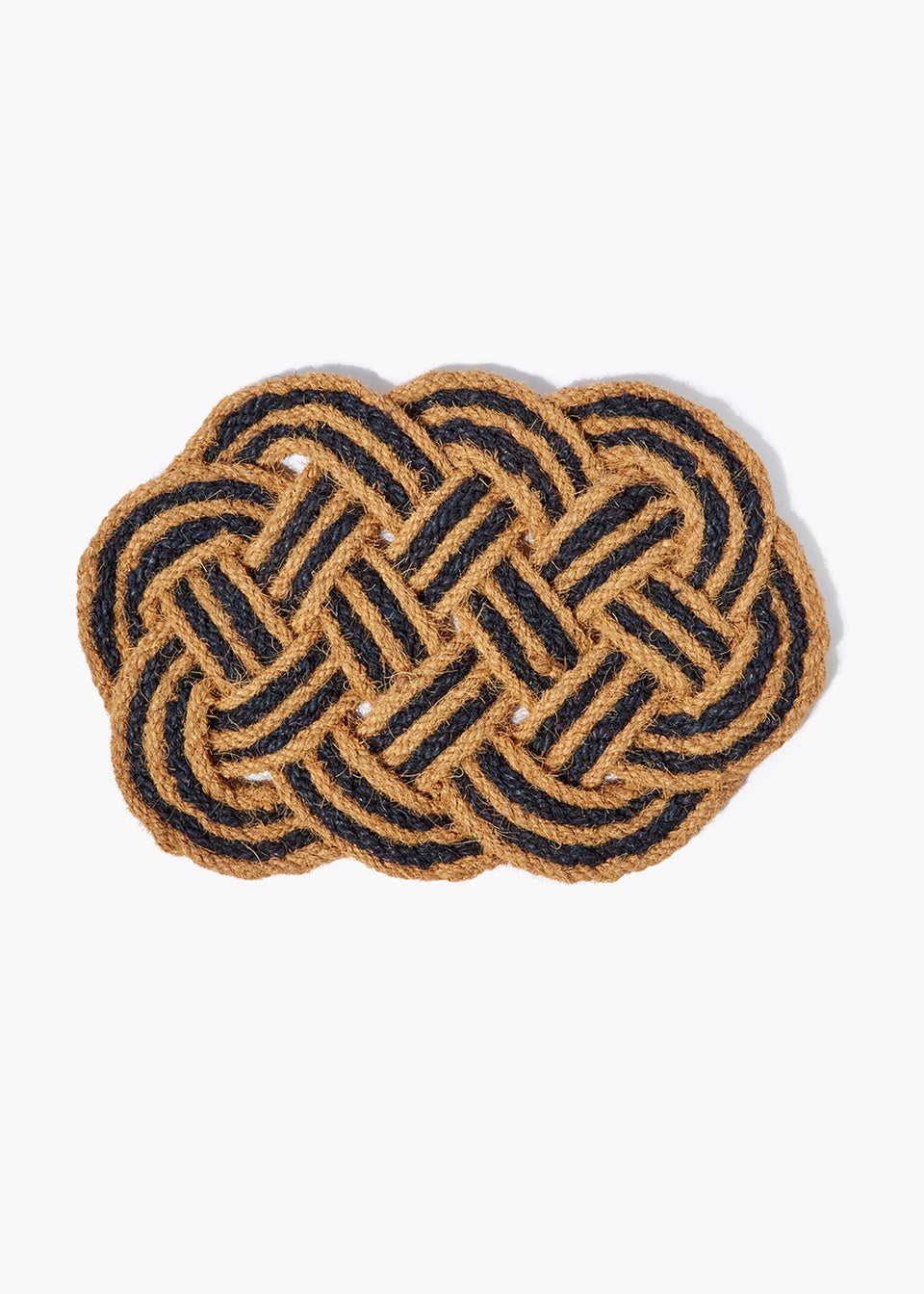 Brown Woven Doormat (60cm x 39cm)