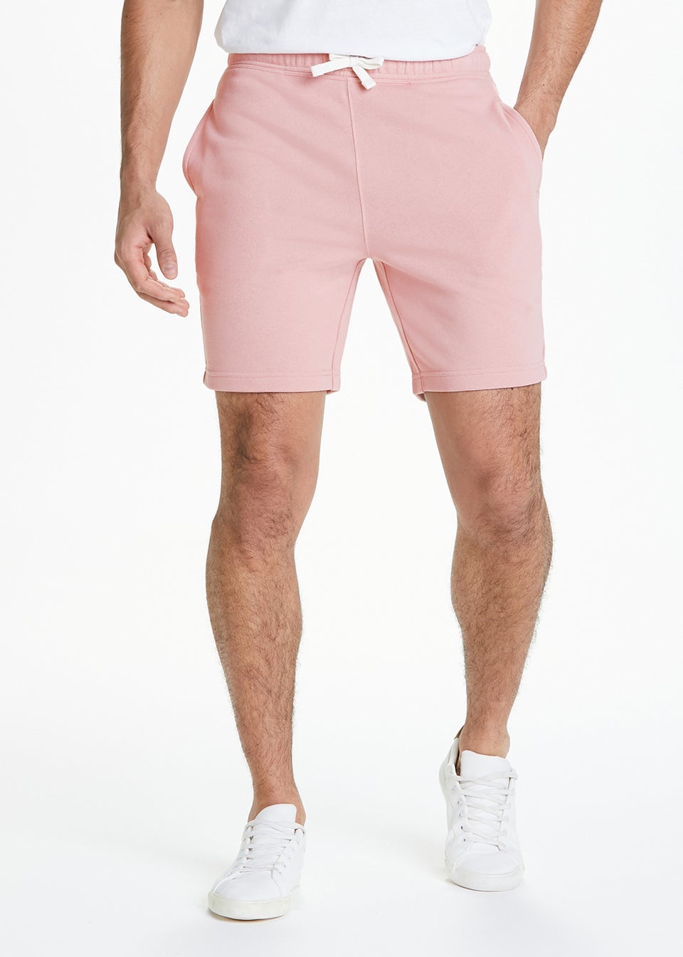Pink Essential Jogger Shorts