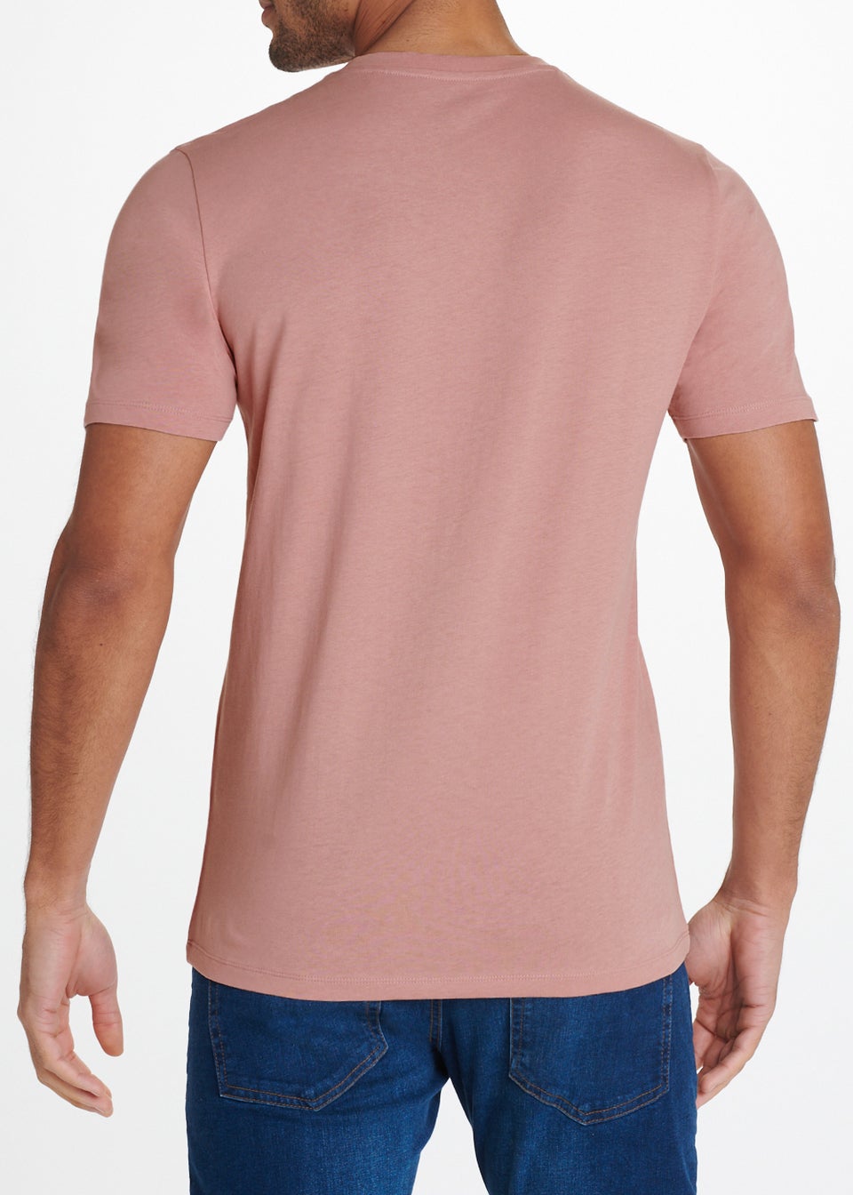Pink Essential V-Neck T-Shirt