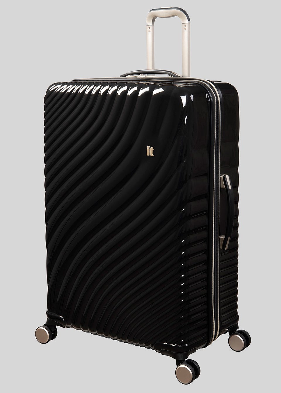 It luggage black suitcase hotsell