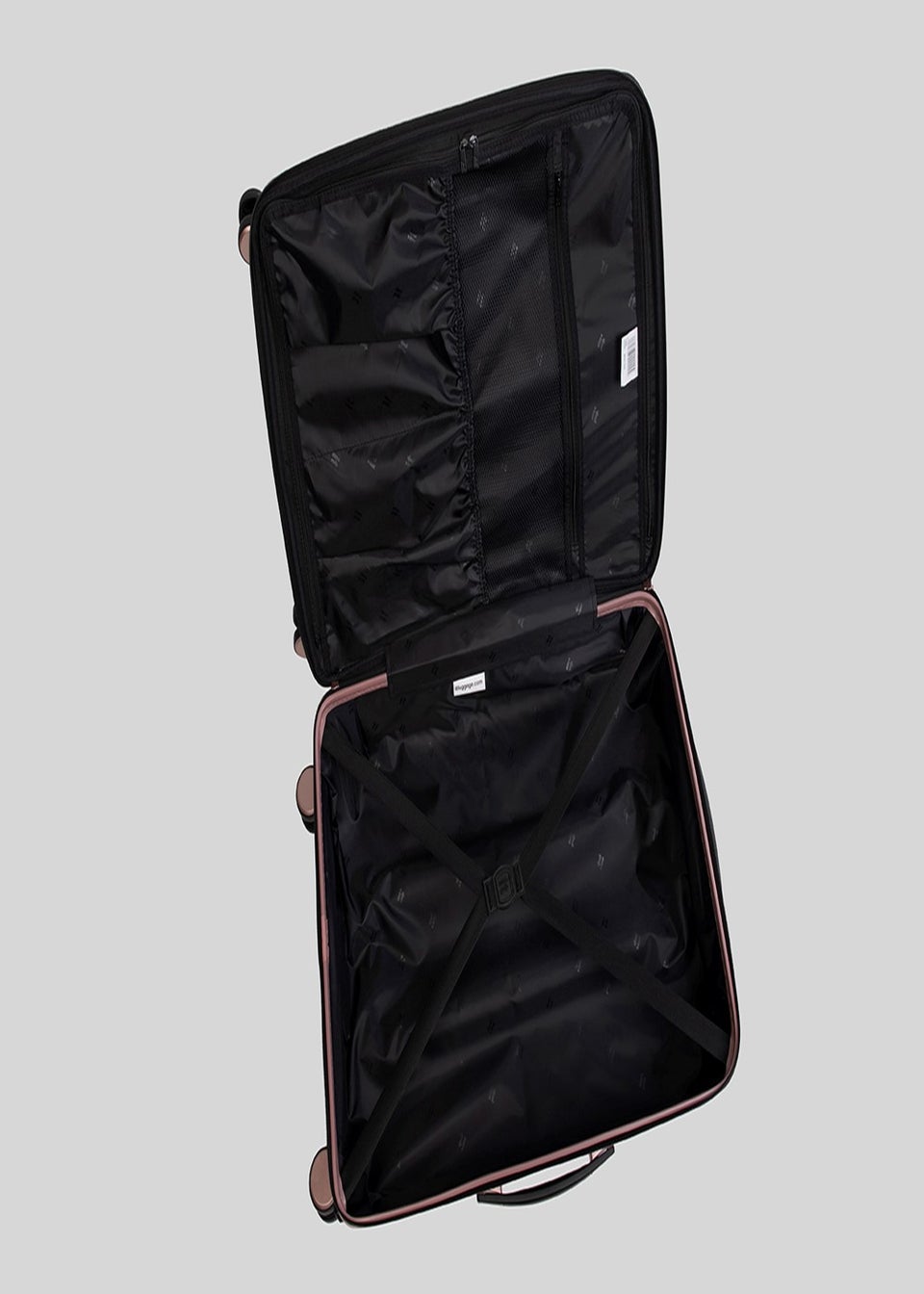 Black and rose gold it luggage deals