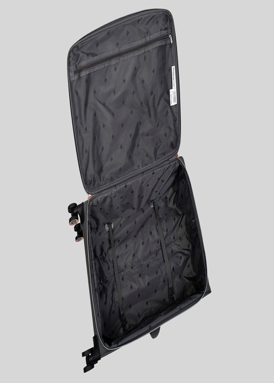 IT Luggage Enliven Charcoal Suitcase
