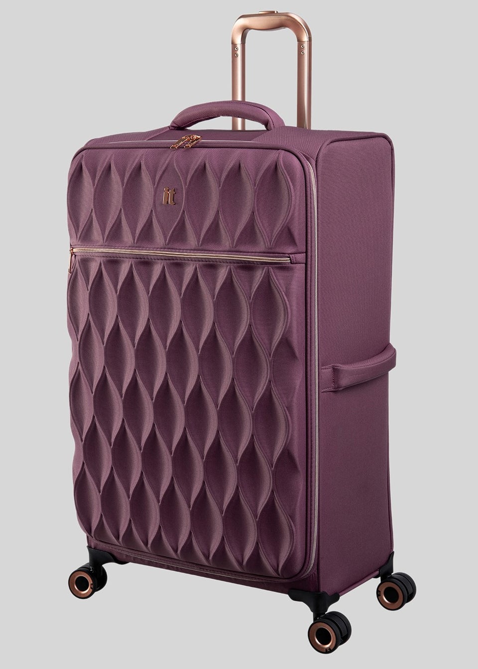 IT Luggage Enliven Burgundy Suitcase