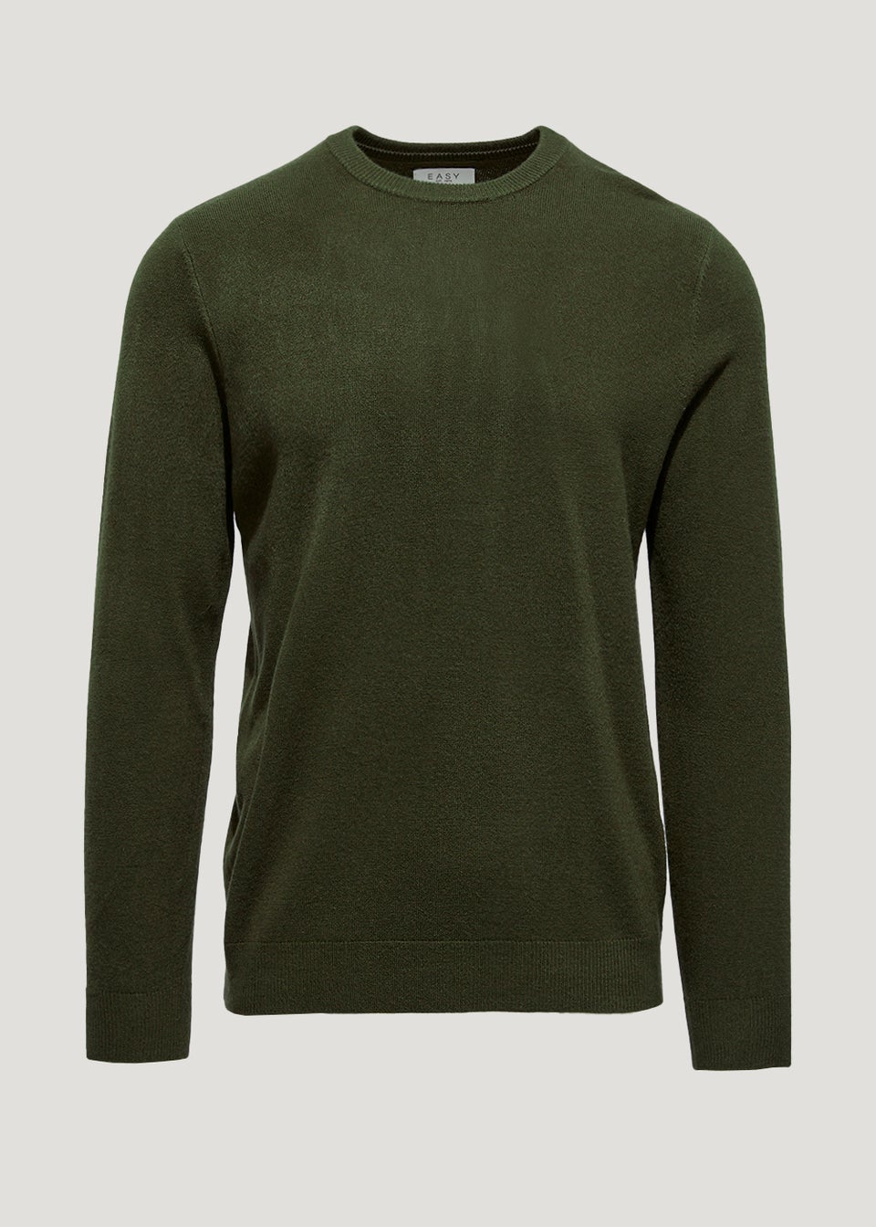 Green Soft Touch Crew Neck Jumper