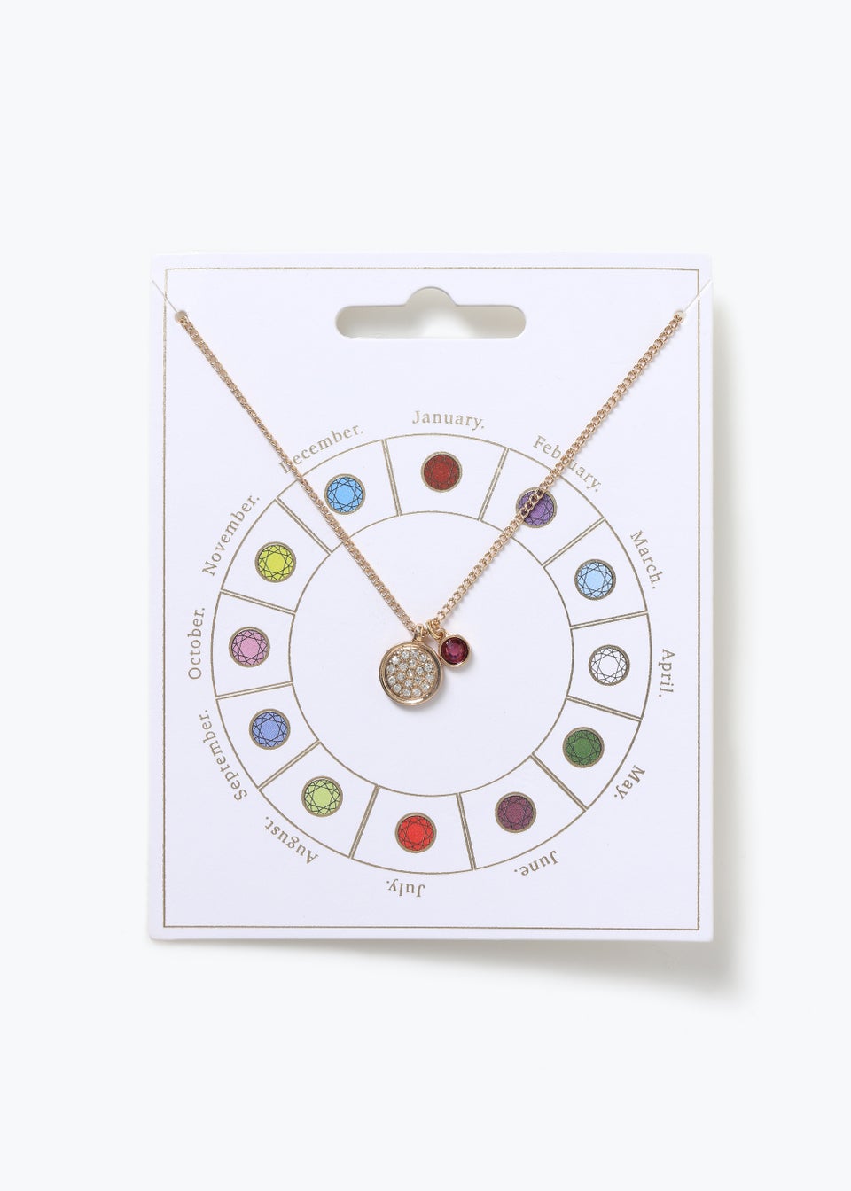 June Alexandrite Birthstone Necklace