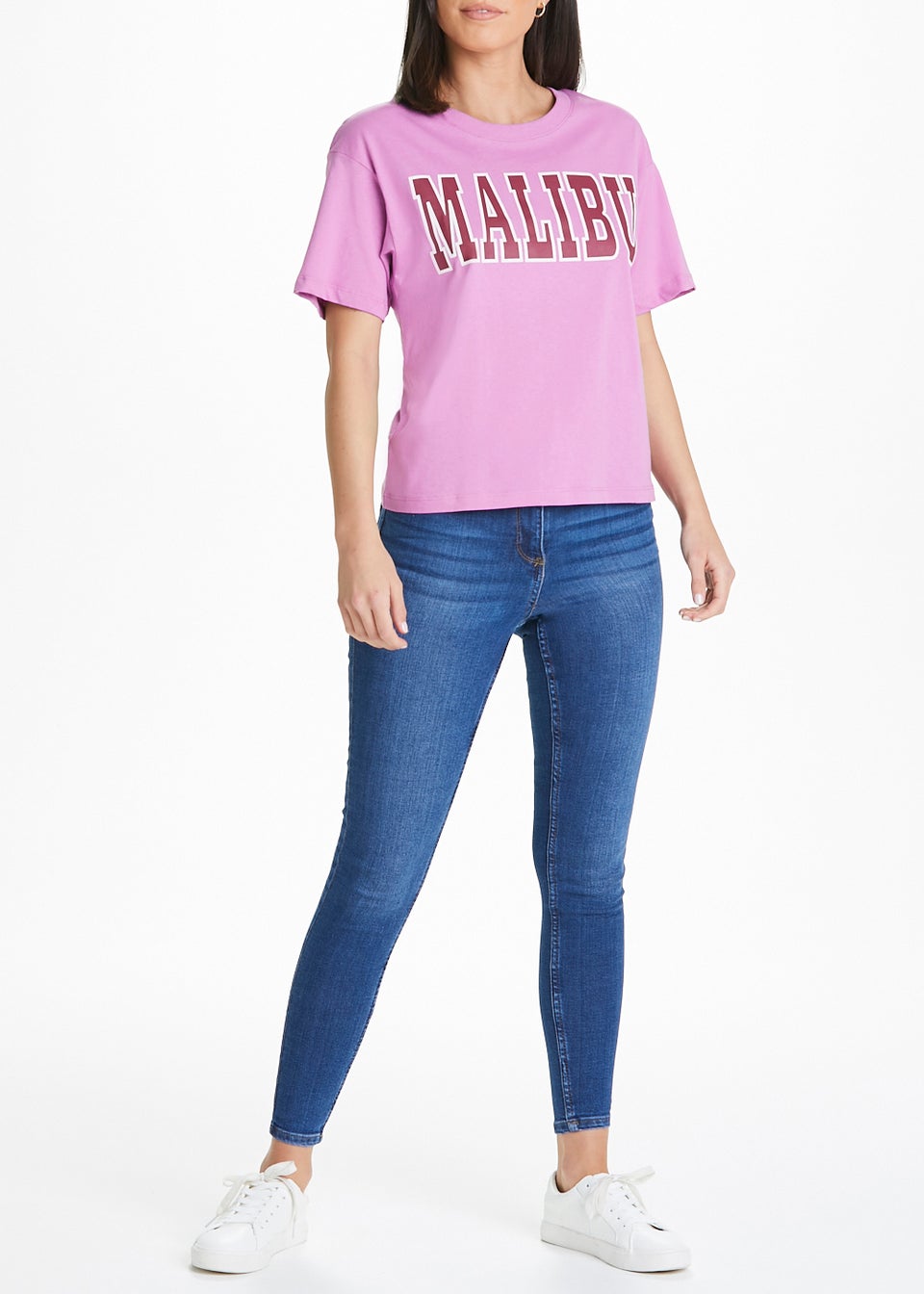 JDY Tulsa Pink Malibu T-Shirt