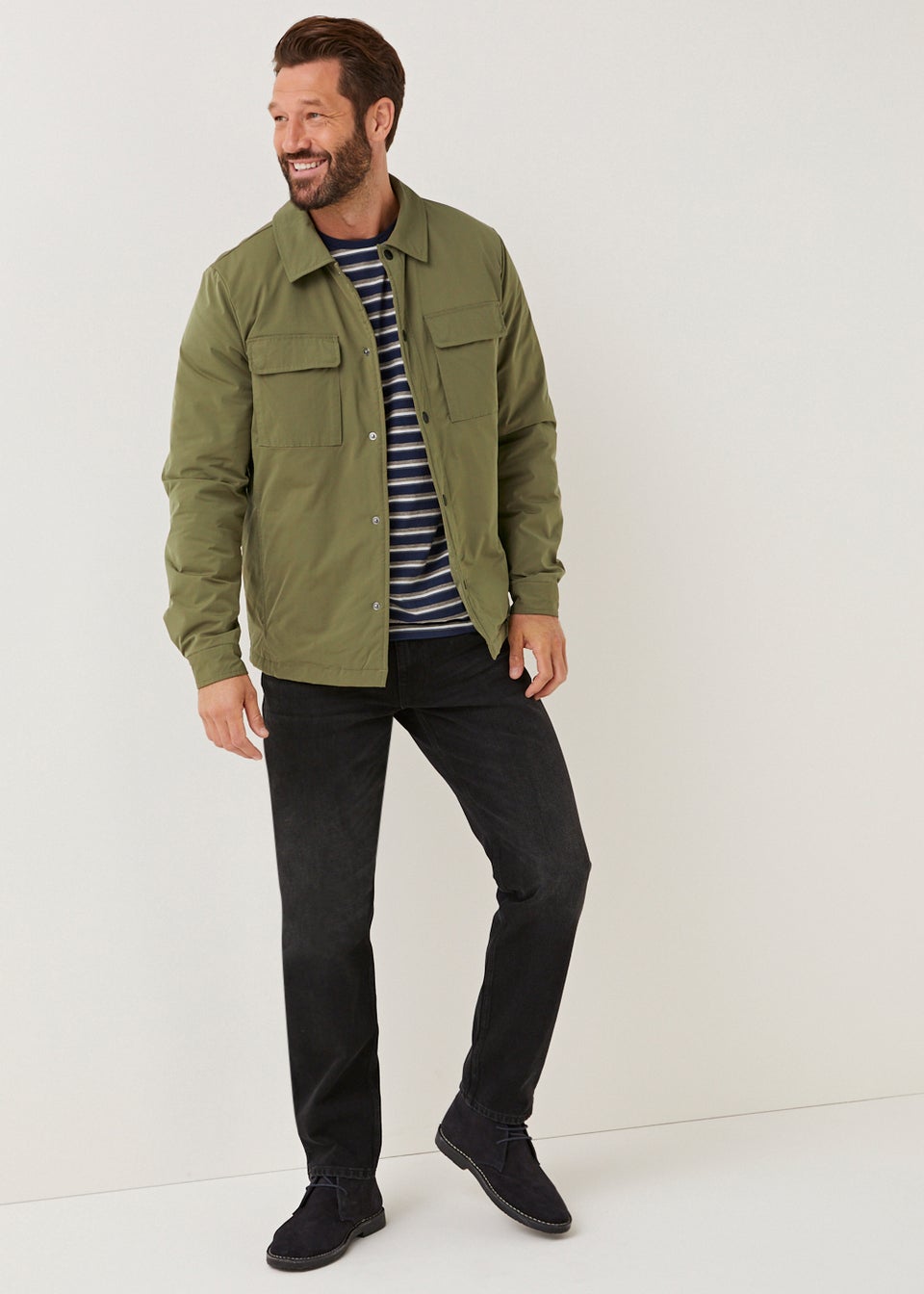 Lincoln Khaki Harrington Jacket