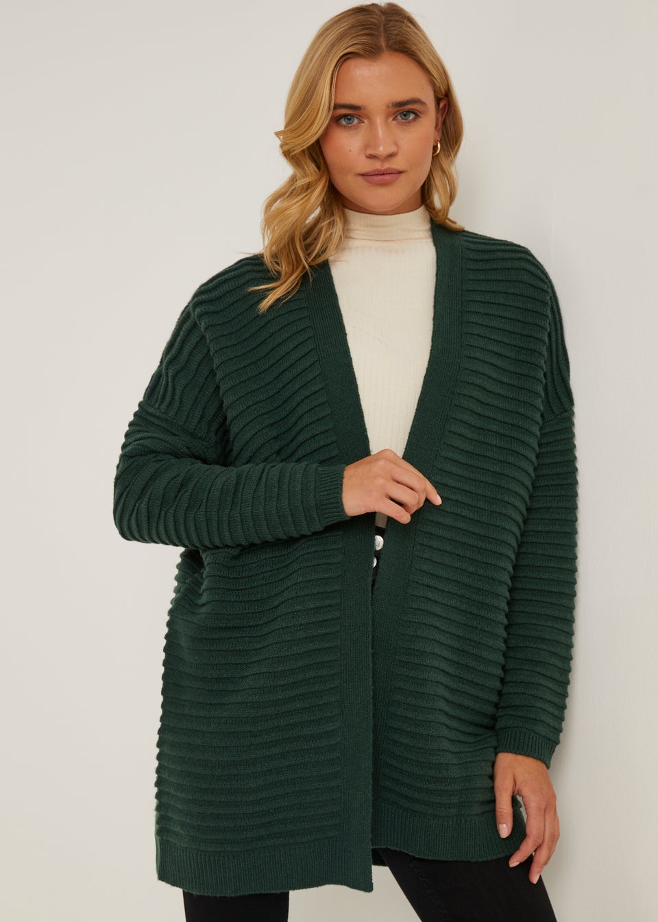 Matalan shop green cardigan