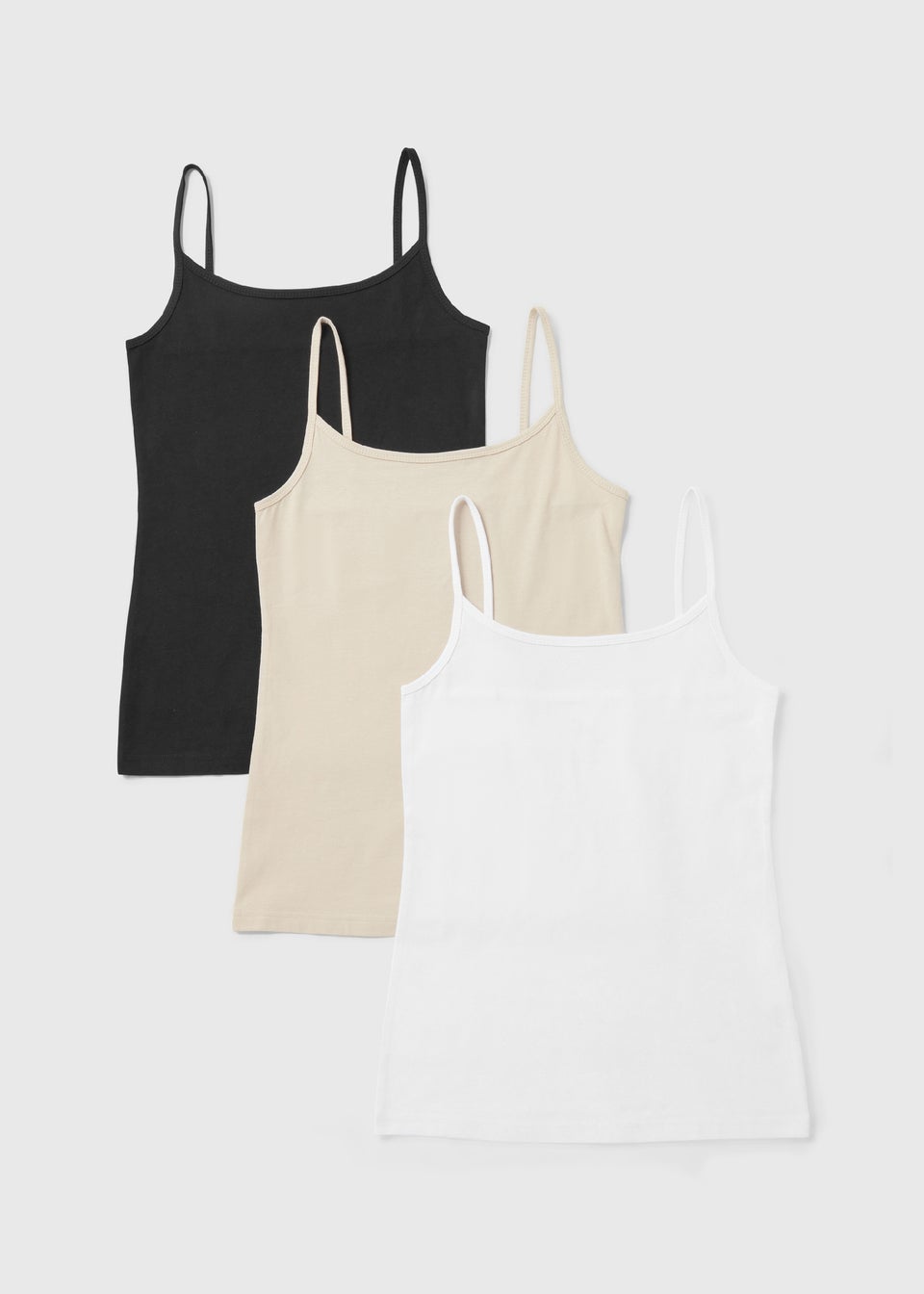 3 Pack Essential Cami Tops
