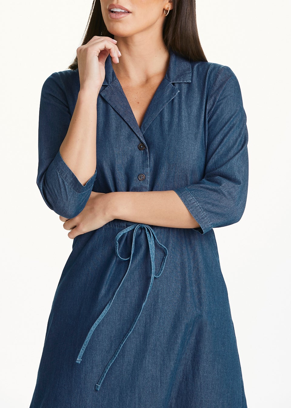 Jdy denim shirt on sale dress