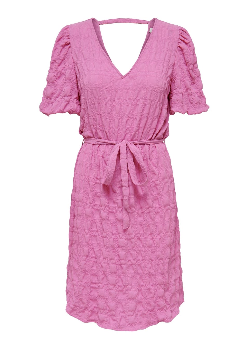 JDY Cherry Pink Belted Dress Matalan