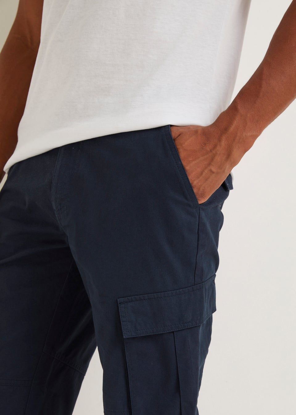 Discover 78+ navy blue cargo pants mens - in.eteachers