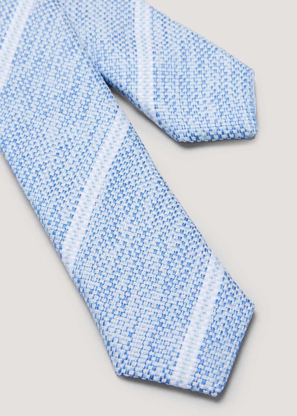 Boys Blue Stripe Tie (3-7yrs)