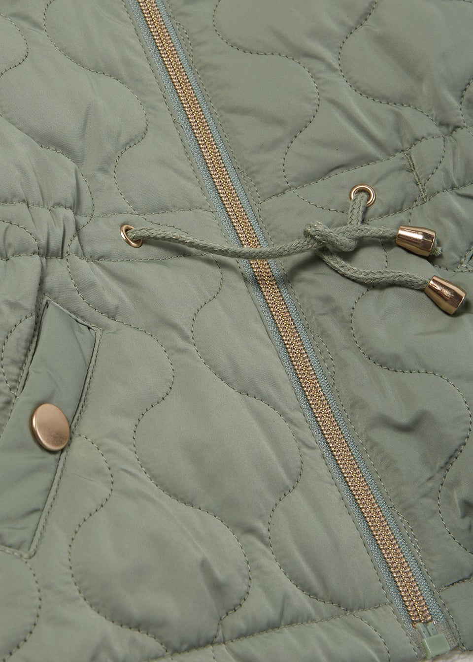 Girls Khaki Parker Coat (9mths-6yrs)