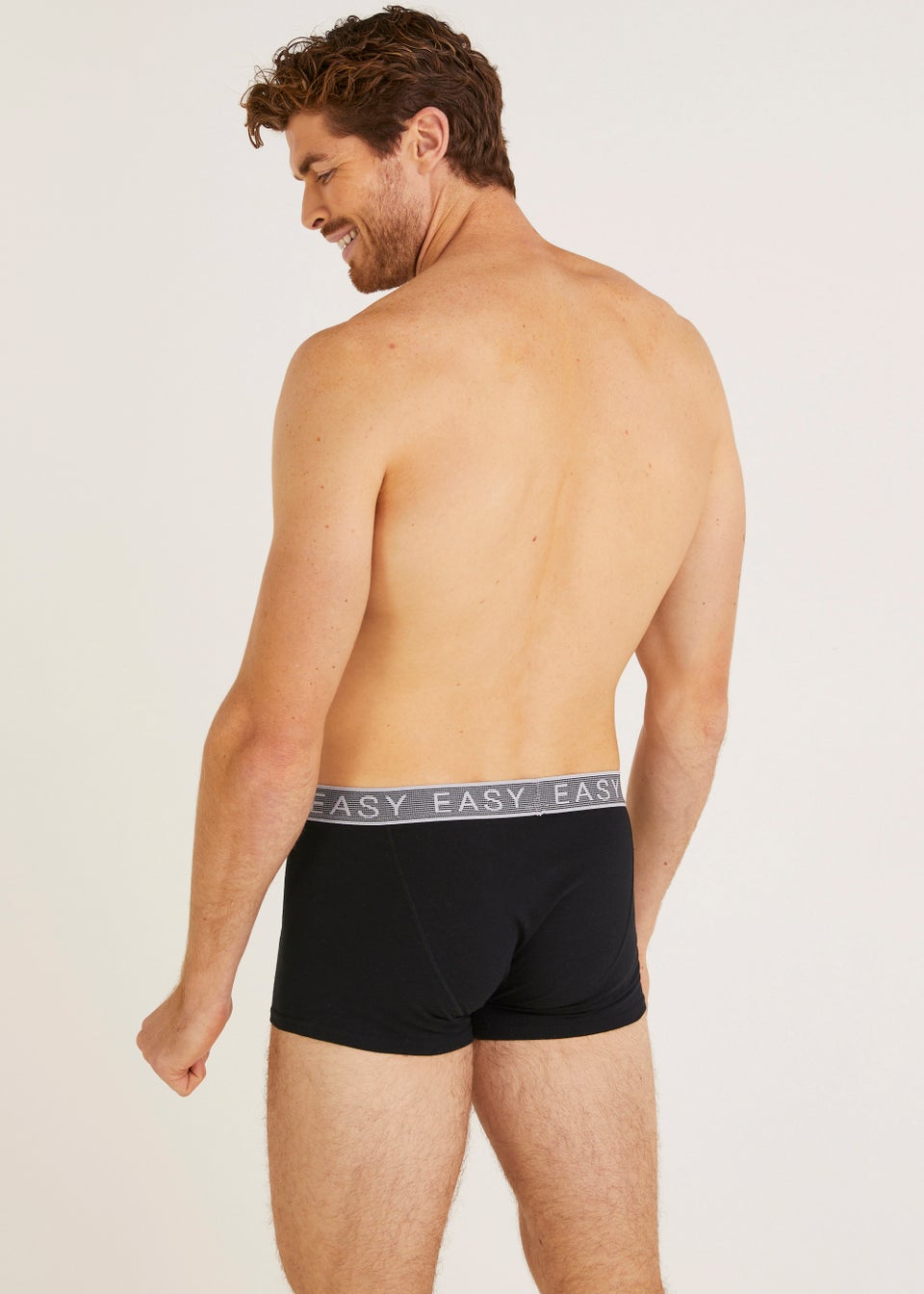 3 Pack Black Hipster Boxers