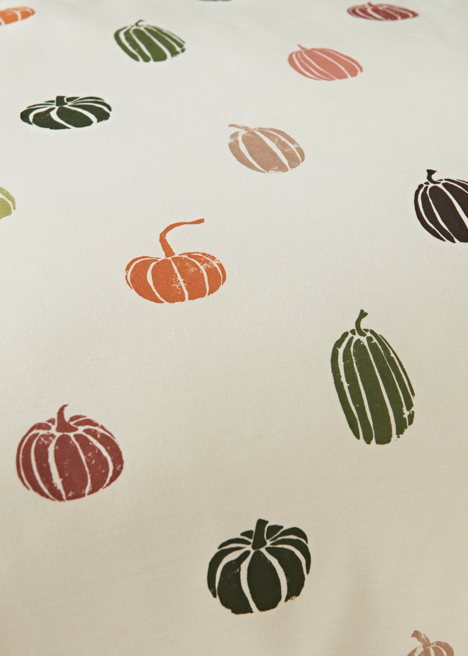 Pumpkin Print Duvet Cover