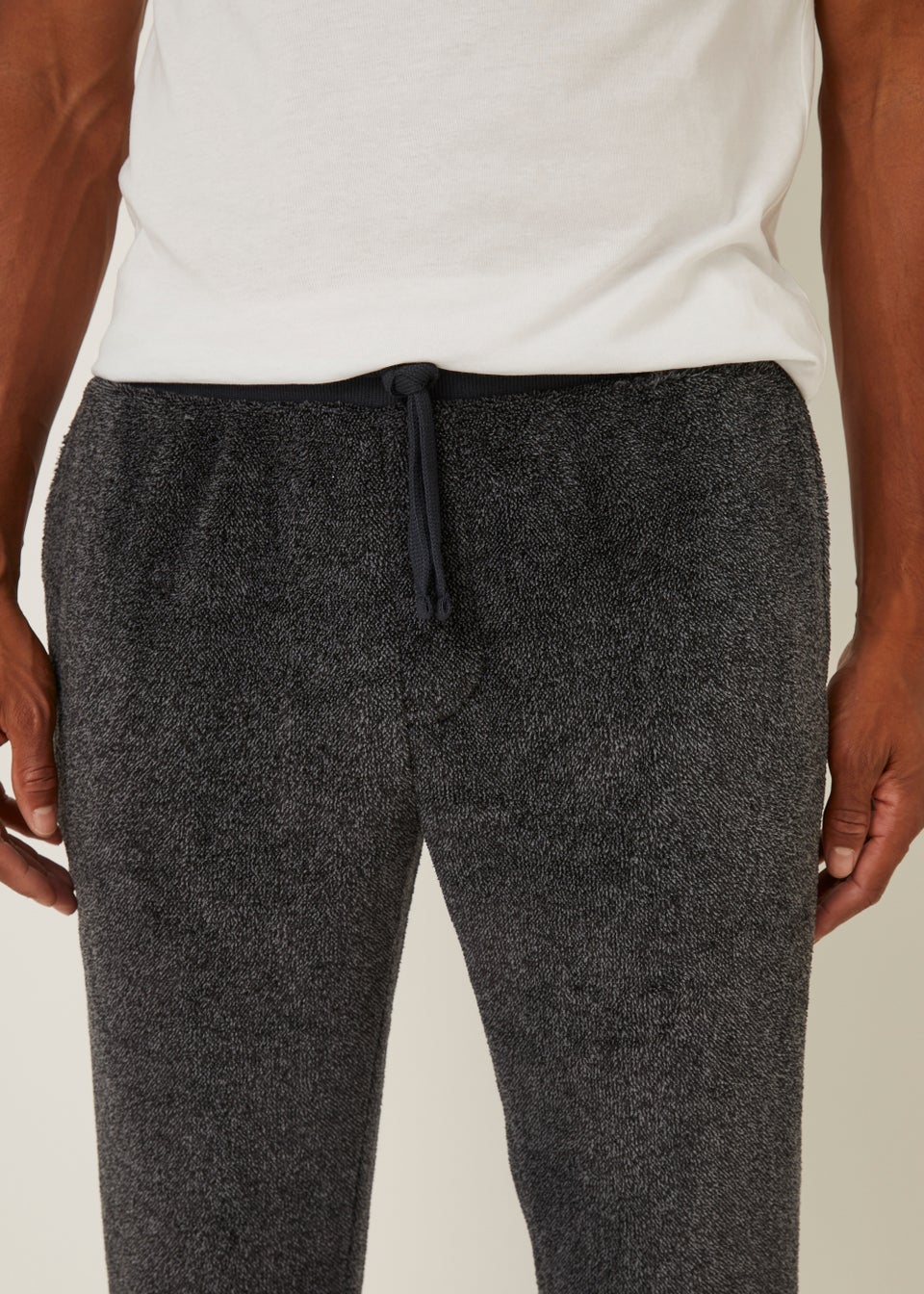 Grey Fleece Pyjama Bottoms Matalan