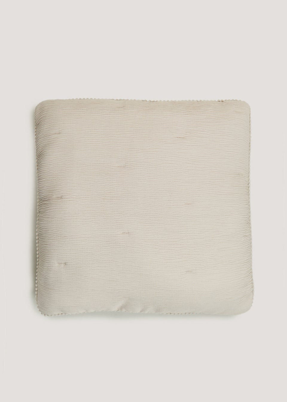 Natural Textured Muslin Cushion (55cm x 55cm)