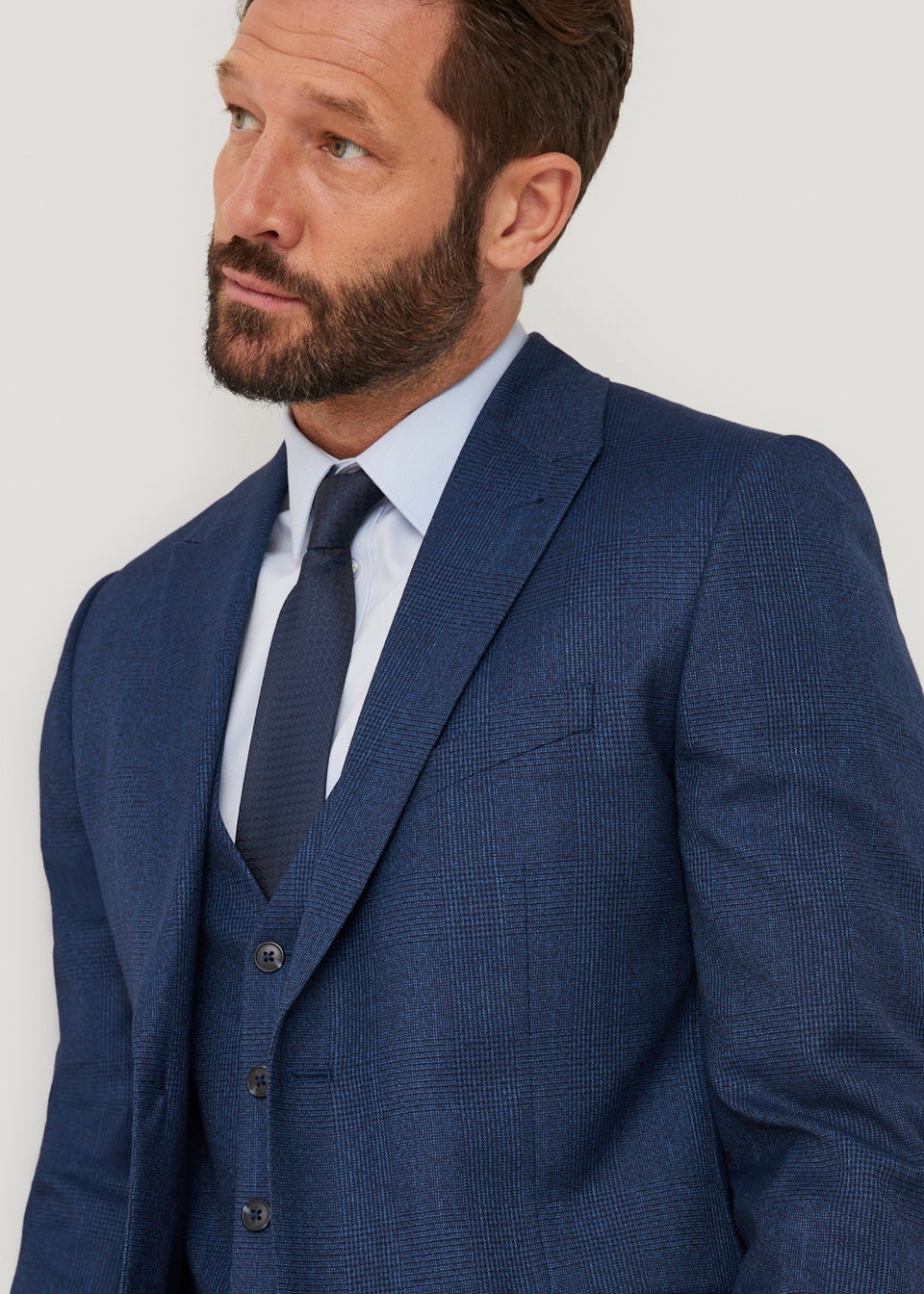 Taylor & Wright Eliot Blue Slim Fit Suit Jacket