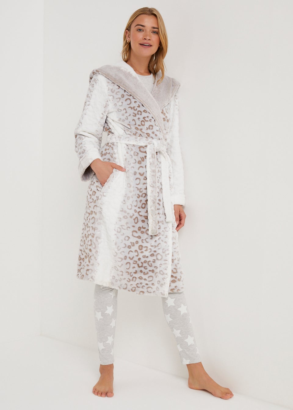 Children's Leopard Print Luxury Soft Hooded Robe – Bluetique