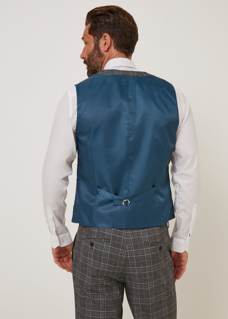Taylor Wright Lawrence Grey Tailored Fit Suit Waistcoat
