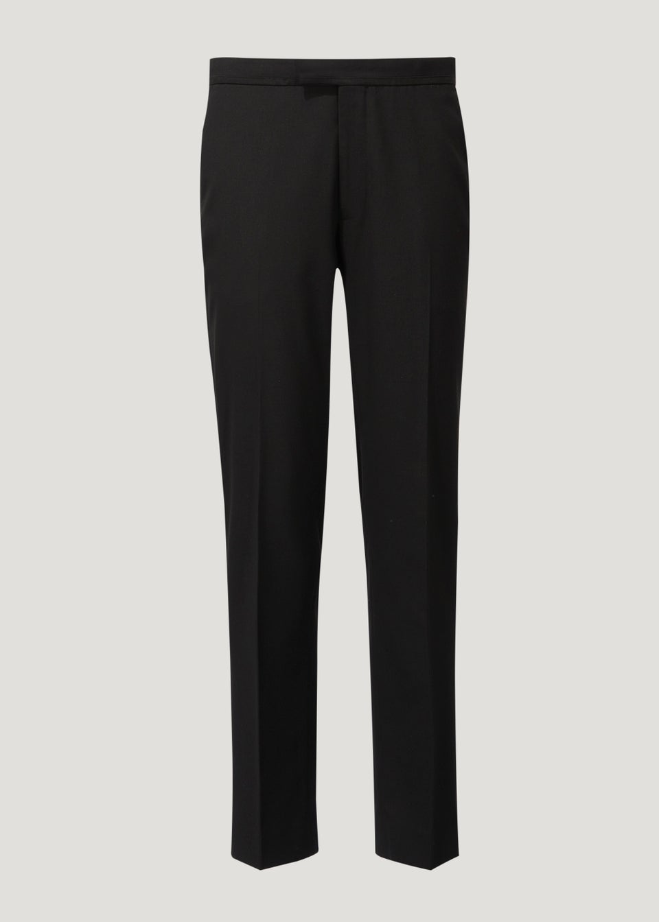 Taylor & Wright Black Tailored Fit Dinner Suit Trousers