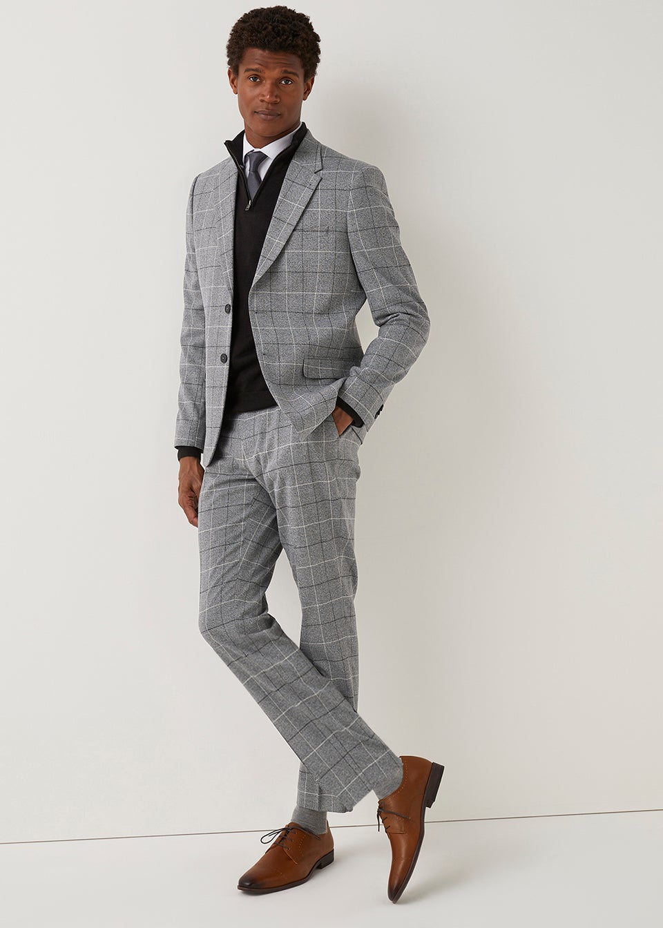 Taylor & Wright Grey Slim Fit Suit Jacket