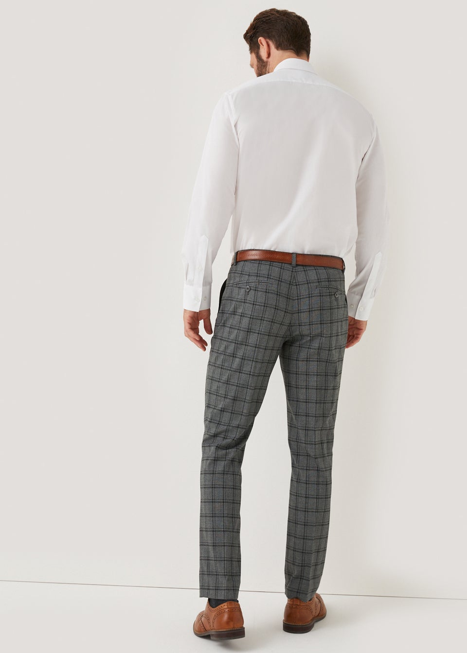 Grey Marl Skinny Suit Trousers | New Look