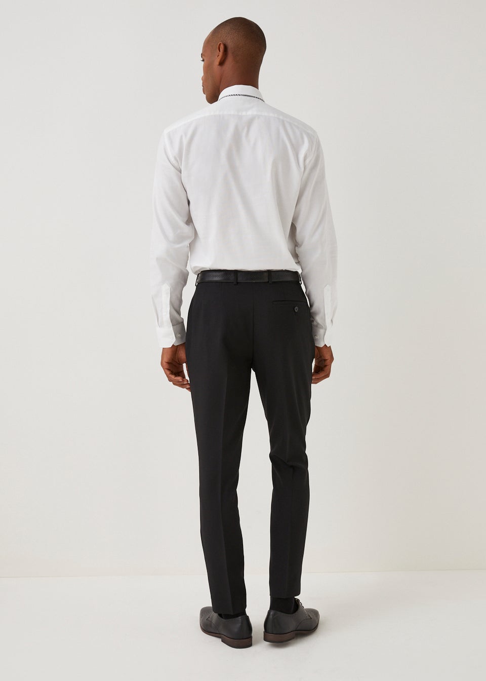 Taylor & Wright Panama Black Skinny Fit Suit Trousers