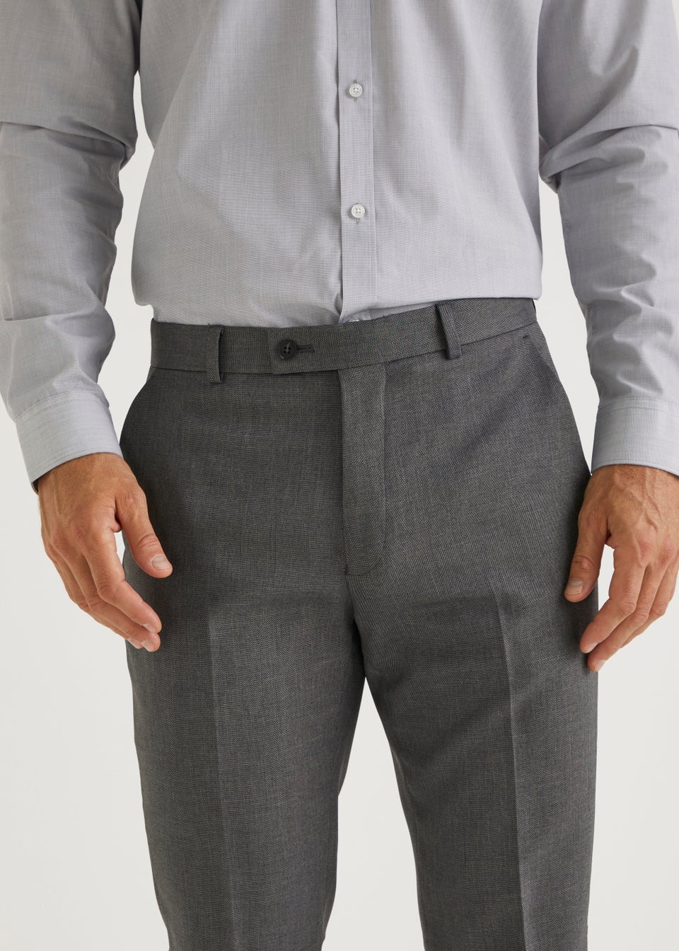 Taylor & Wright Austen Charcoal Slim Fit Suit Trousers