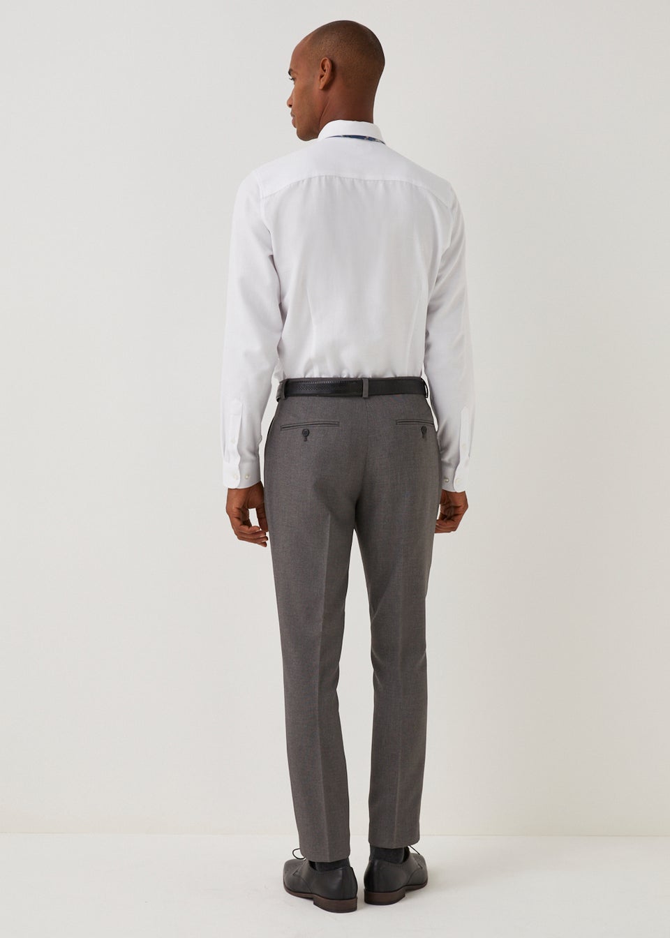 Taylor & Wright Austen Charcoal Skinny Fit Suit Trousers