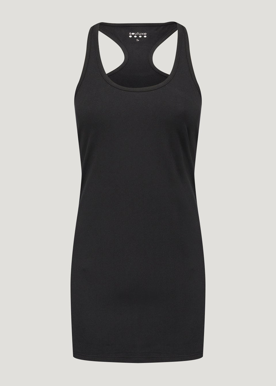 Souluxe Maternity Black Sports Vest Top