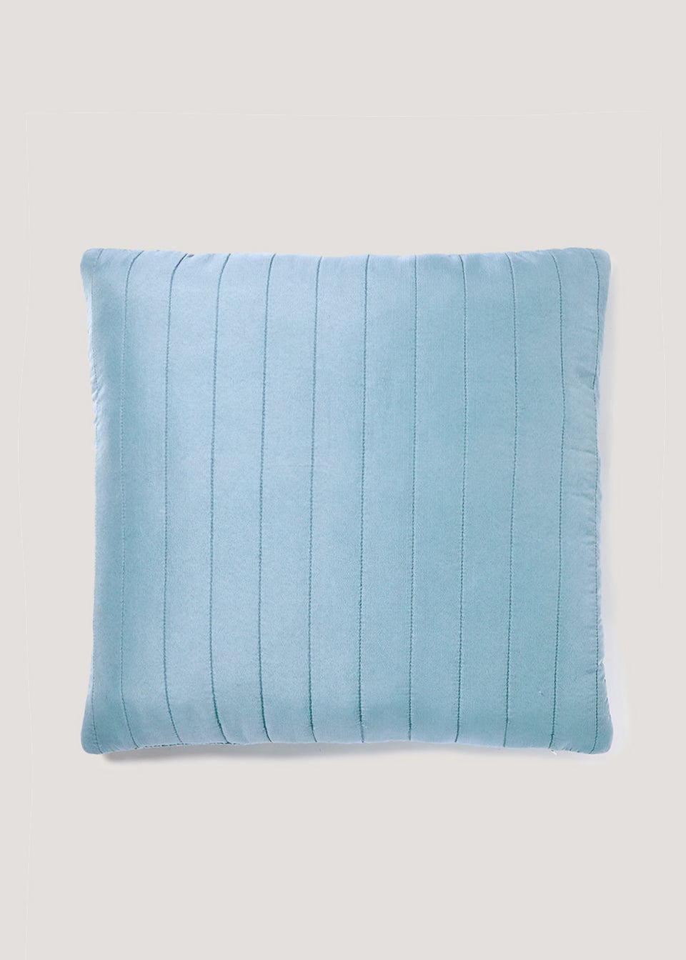 Blue Ribbed Waffle Cushion