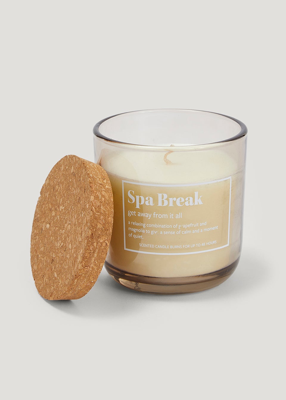 Spa Break Cork Lid Candle