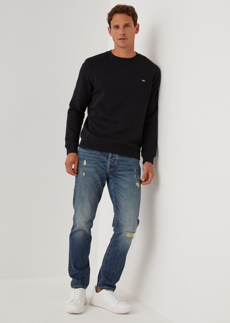 Dark Wash Vintage Slim Fit Jeans