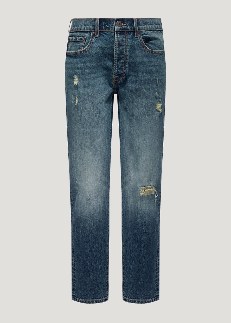 Dark Wash Vintage Slim Fit Jeans