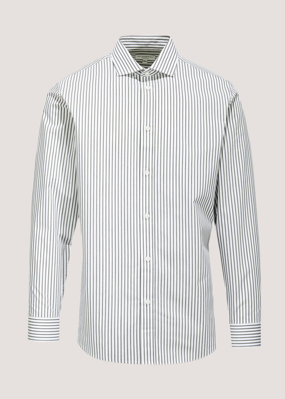 Taylor & Wright Grey Stripe Regular Fit Shirt