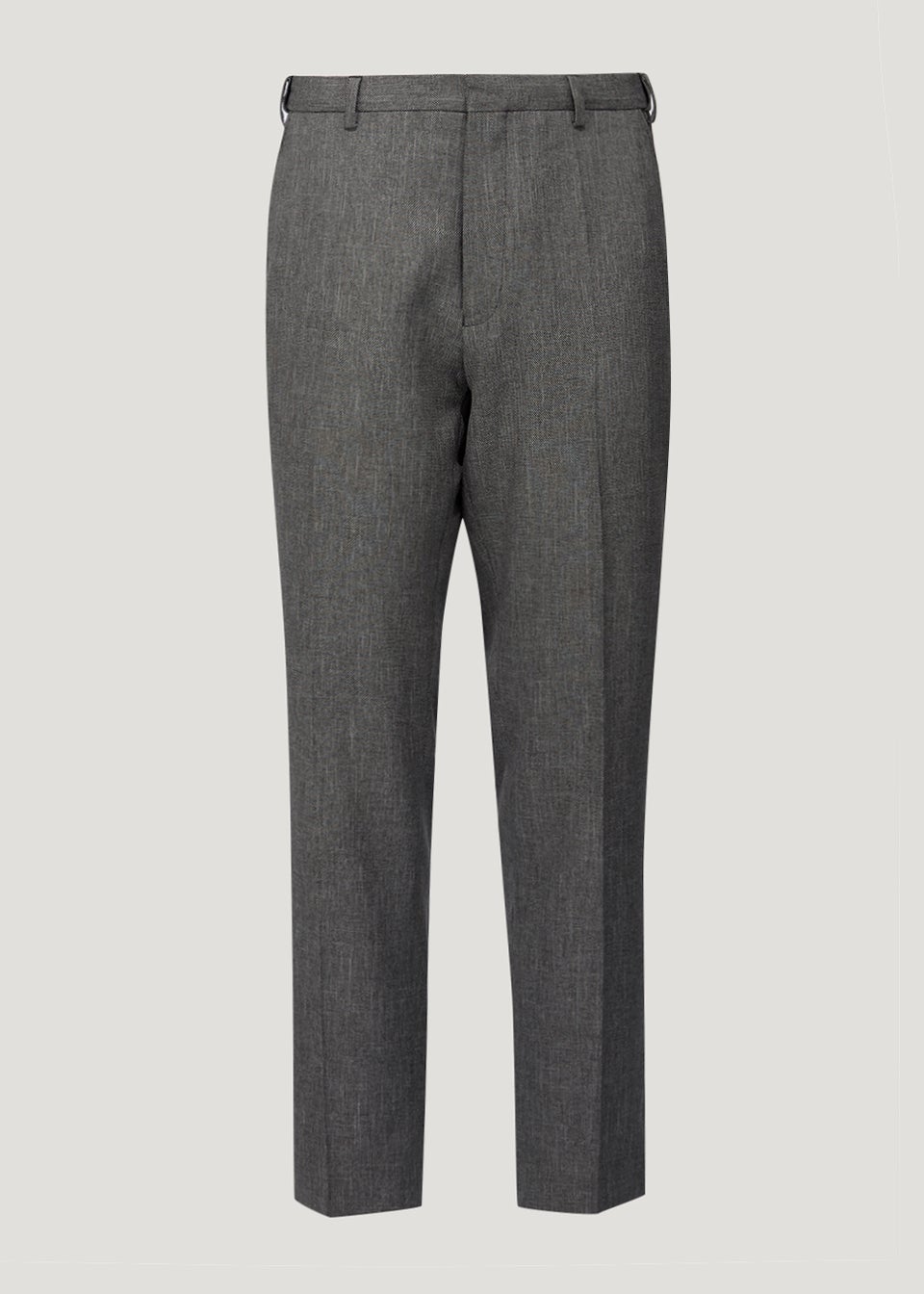 Taylor & Wright Charcoal Textured Flexi Waist Trousers - Matalan