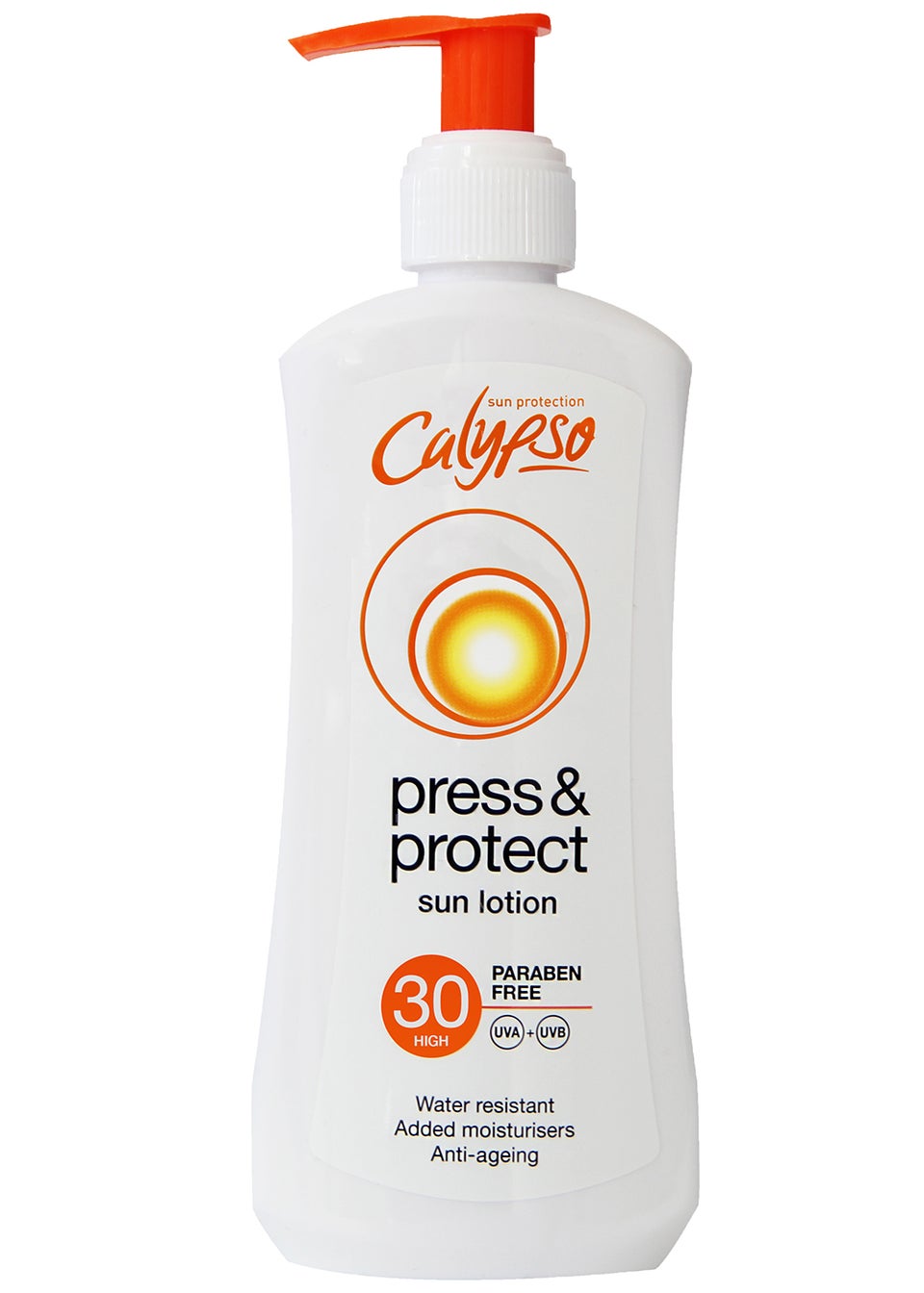 Calypso Press & Protect Sun Cream Lotion - SPF  30