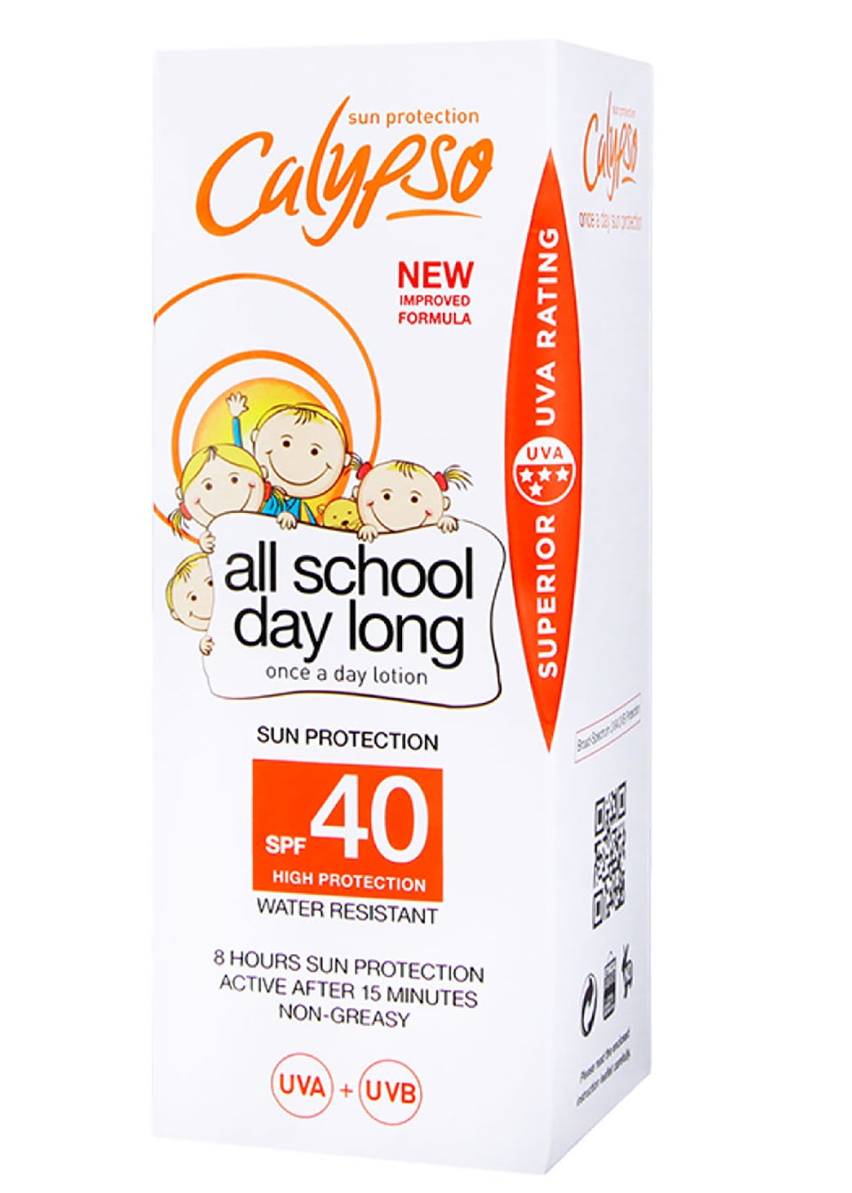 Calypso Kids All School Day Long Sun Cream Lotion - SPF 40