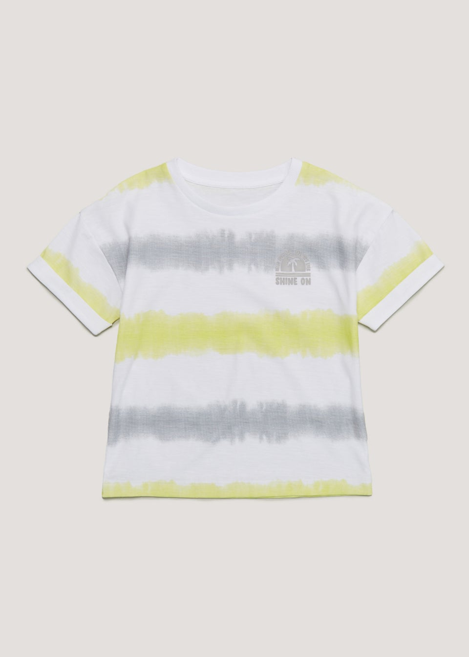 Boys Grey Tie Dye T-Shirt (9mths-6yrs)