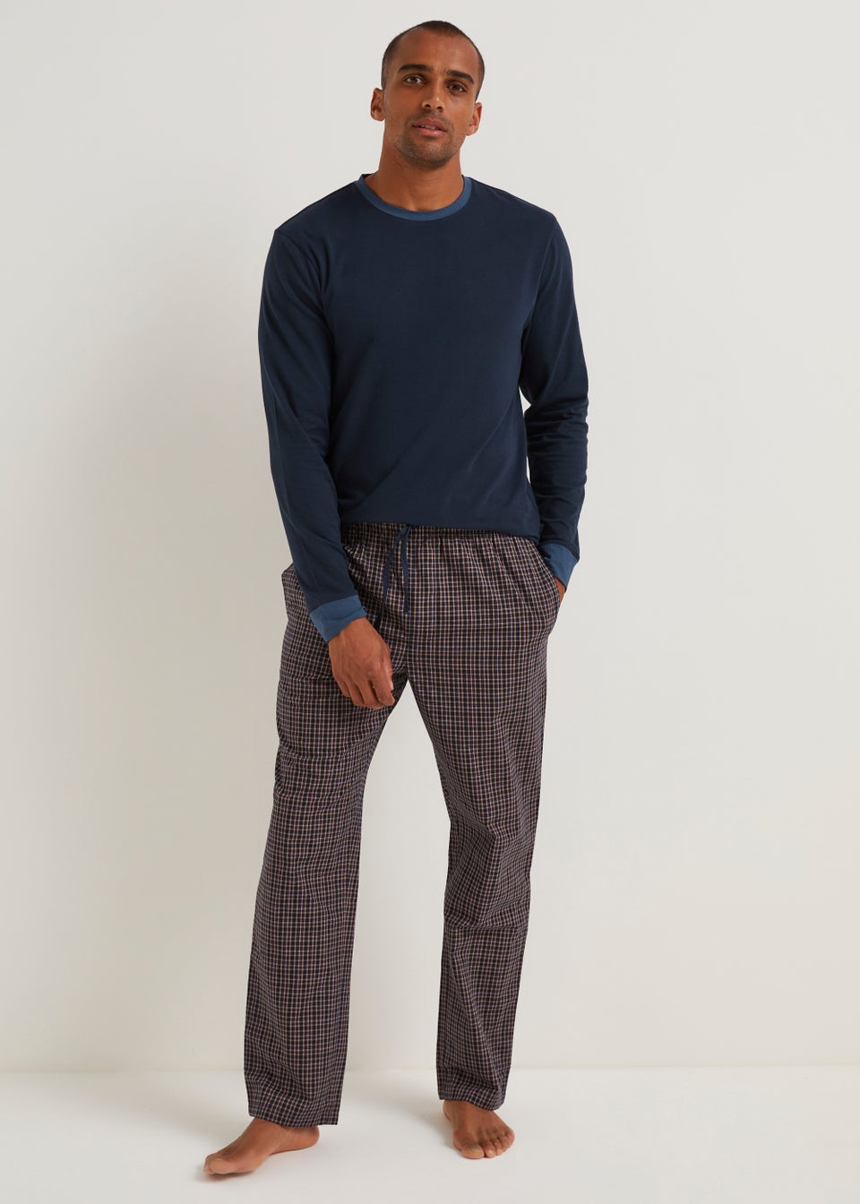Mens pyjama best sale bottoms cotton