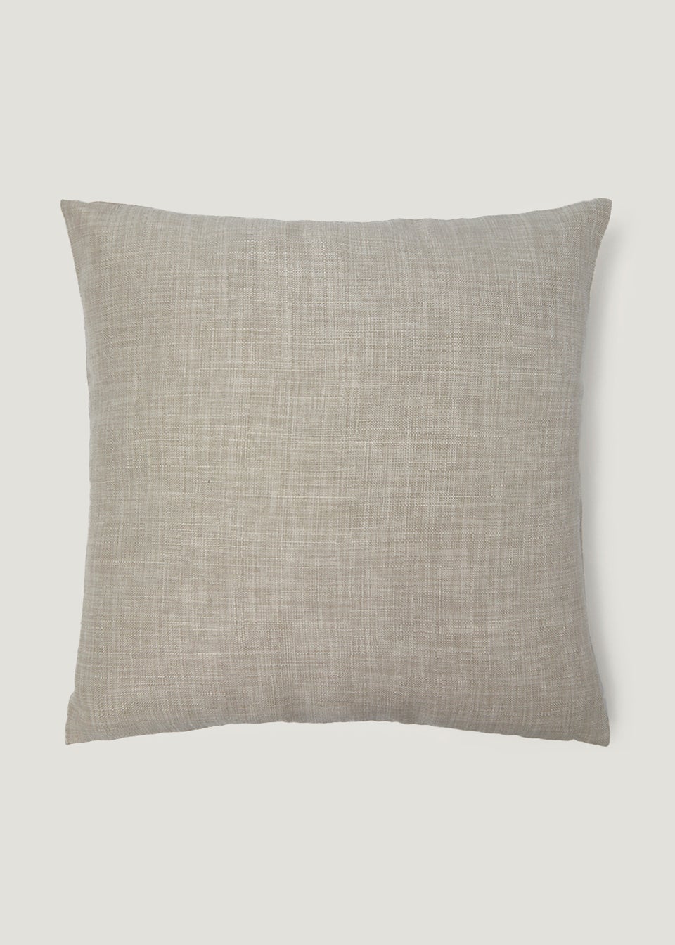 Neutral Linen-Look Cushion (43cm x 43cm)