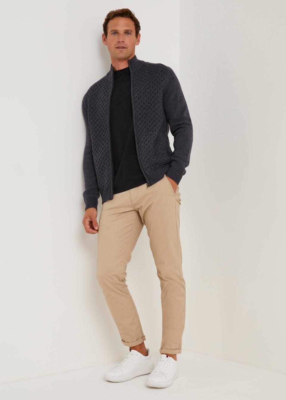 Matalan mens zip up sales cardigans