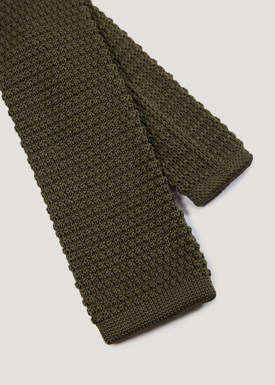 Taylor & Wright Khaki Knitted Tie