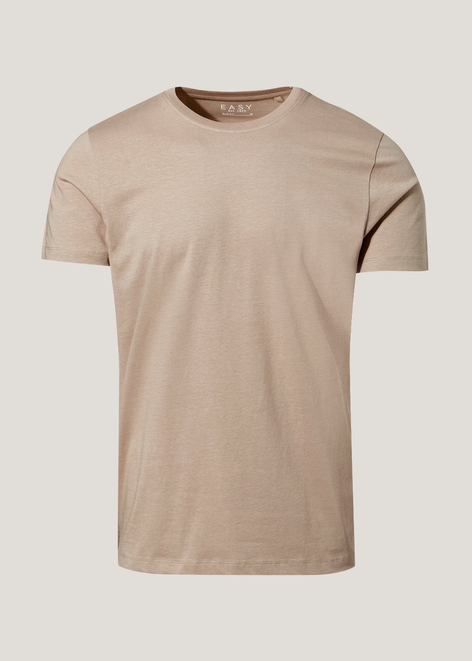 Beige Essential Slim Fit T-Shirt