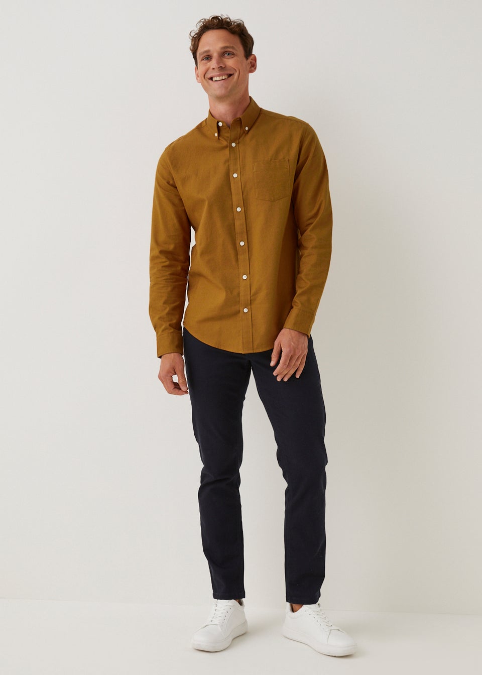 Ochre Oxford Shirt